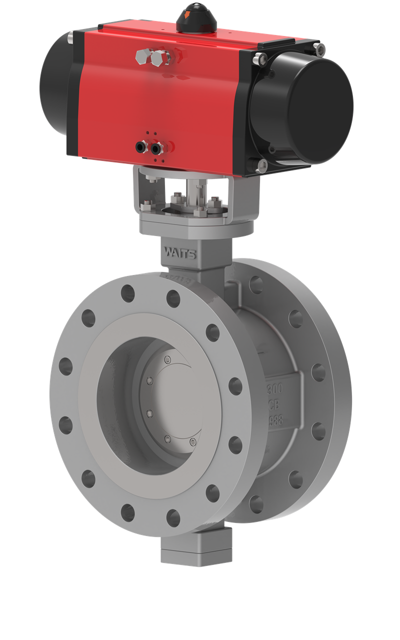 Pneumatic Flange Triple Eccentric Butterfly Valve