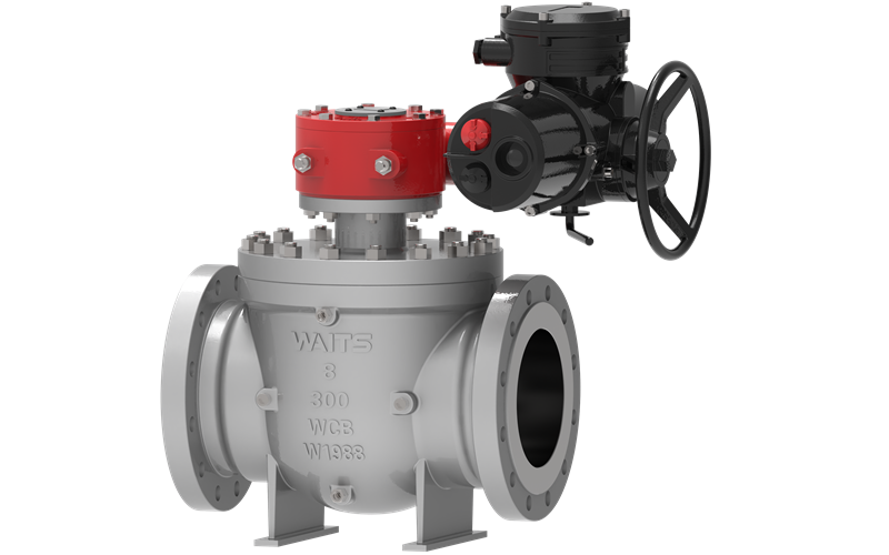Electric Top Entry Ball Valve